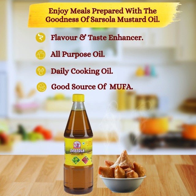 Sarsola Mustard Oil - ppHive