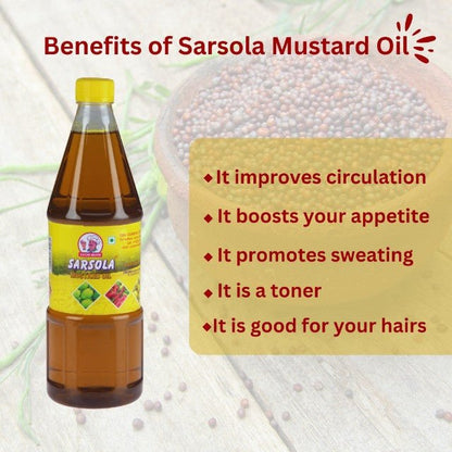 Sarsola Mustard Oil - ppHive