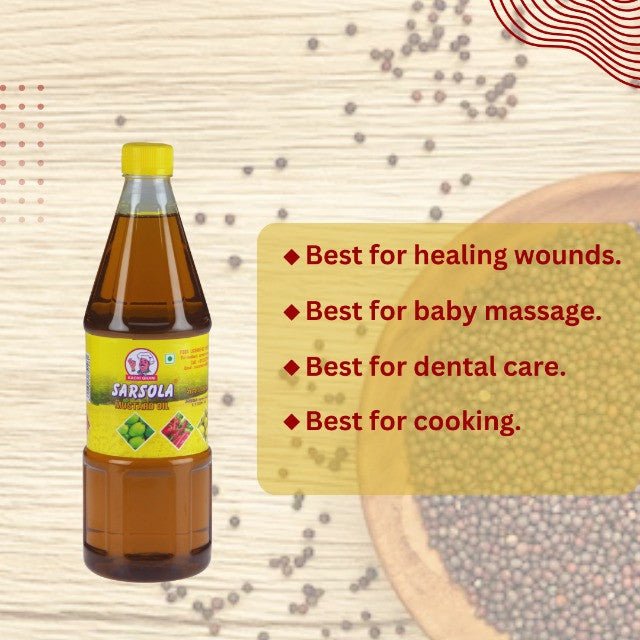 Sarsola Mustard Oil - ppHive