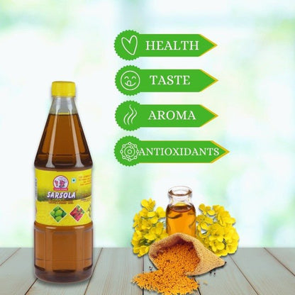 Sarsola Mustard Oil - ppHive